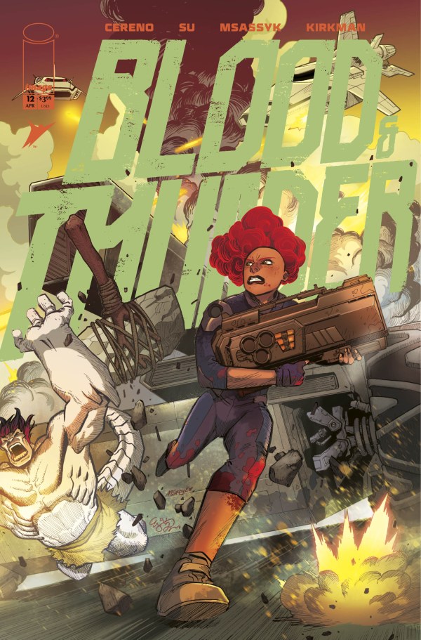 Blood & Thunder #12 cover