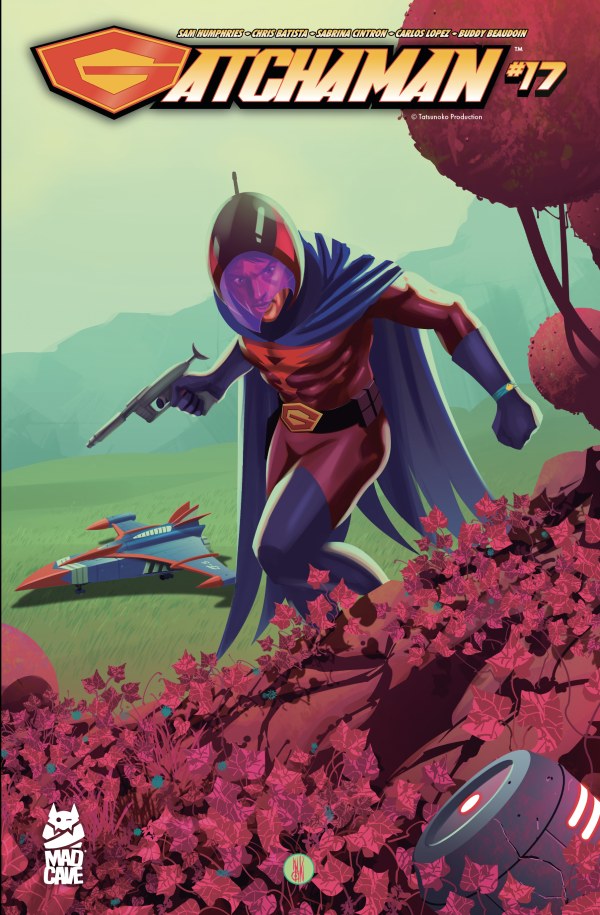 Gatchaman #17 cover