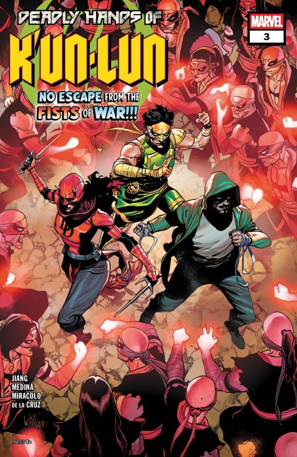 Deadly Hands of K'un-Lun #3 cover