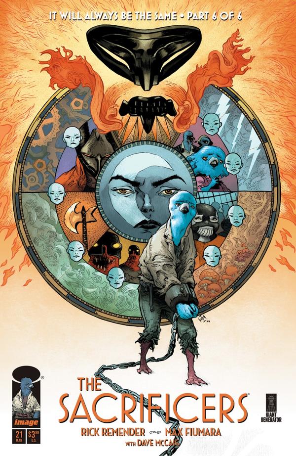The Sacrificers #21 cover