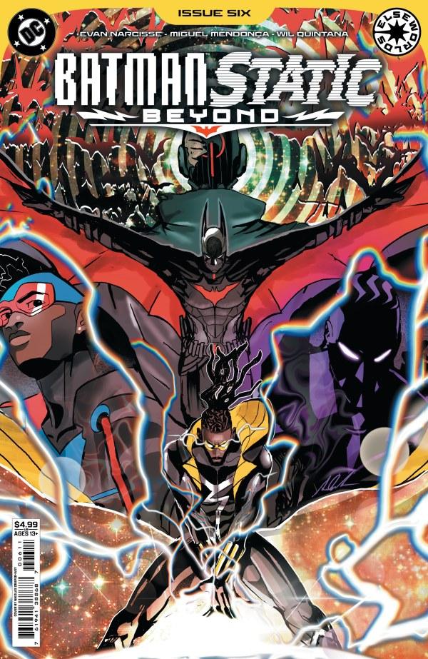Batman / Static: Beyond #6 cover