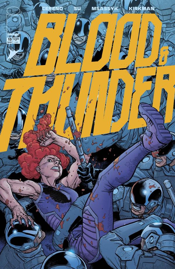Blood & Thunder #13 cover