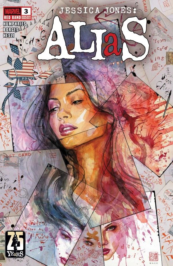 Alias: Red Band #3 cover