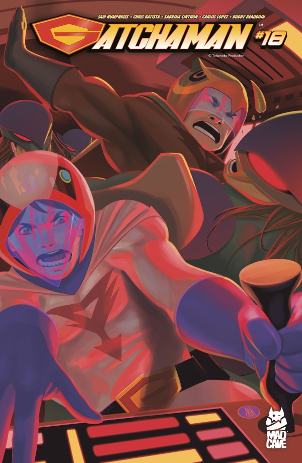 Gatchaman #18 cover