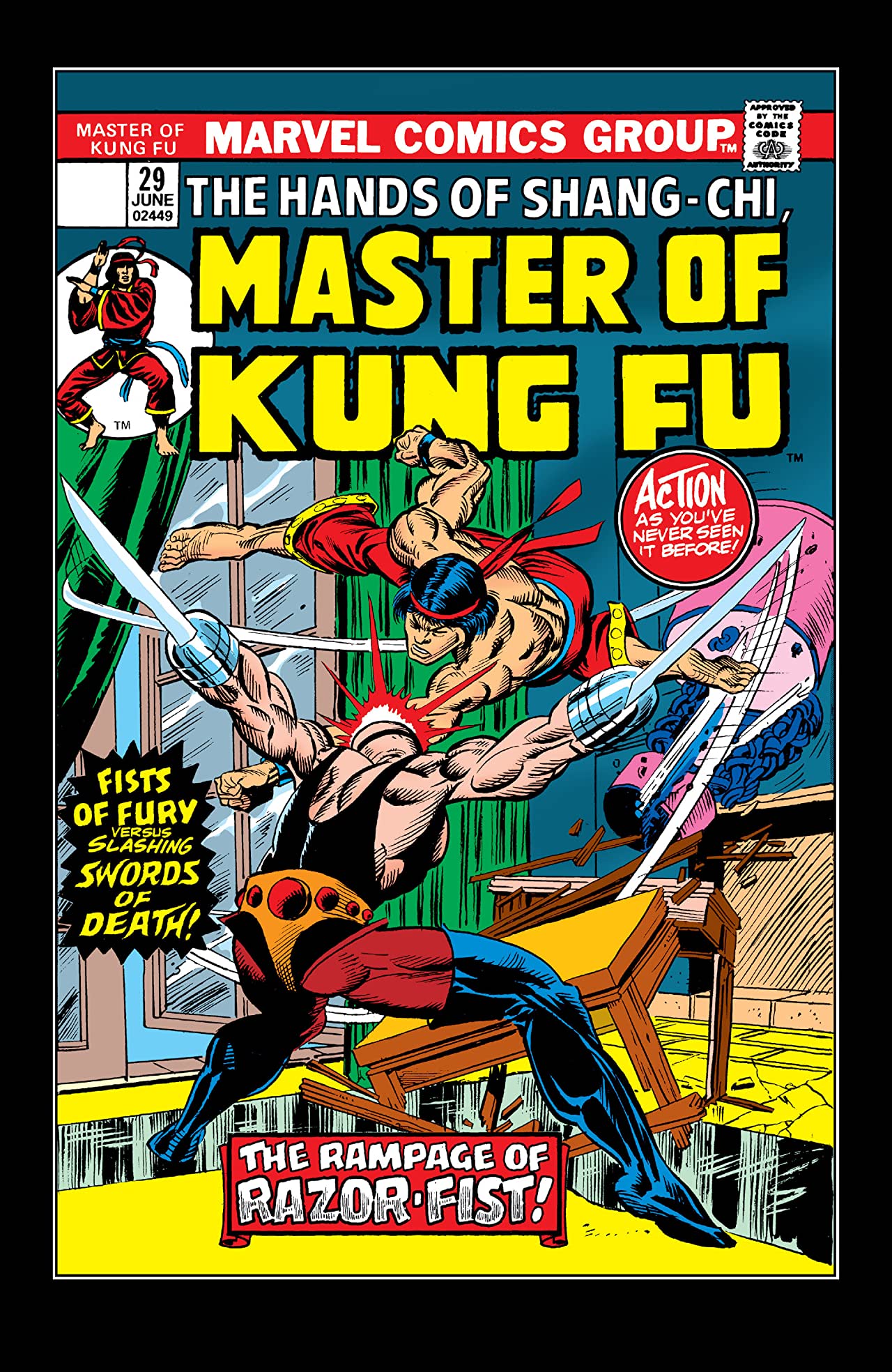 Master of Kung Fu #29