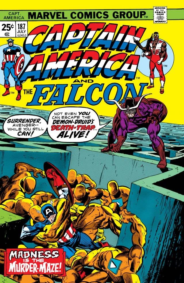 Captain America #187 cover