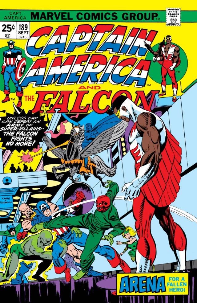 Captain America #189 cover