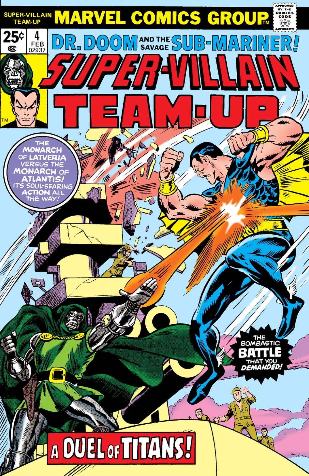 Super-Villain Team-Up #4