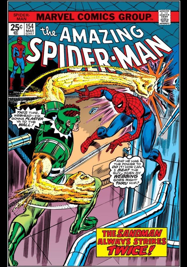 The Amazing Spider-Man #154 cover