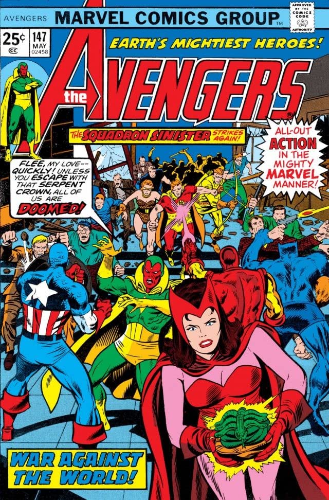 The Avengers #147 cover