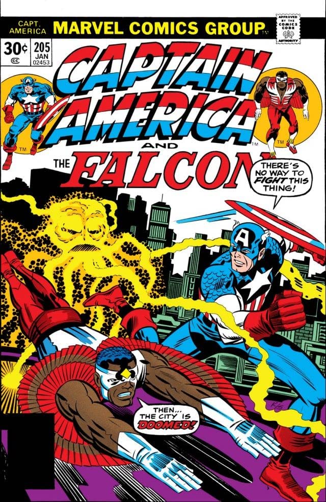 Captain America #205 cover