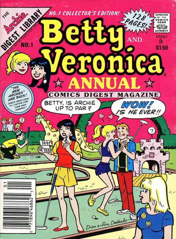 Betty and Veronica Annual Digest Magazine #1