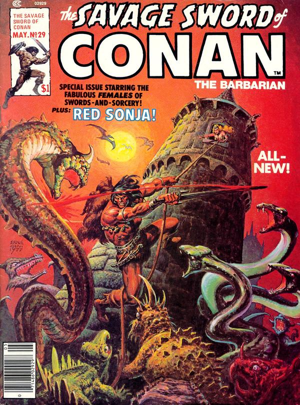 The Savage Sword of Conan #29