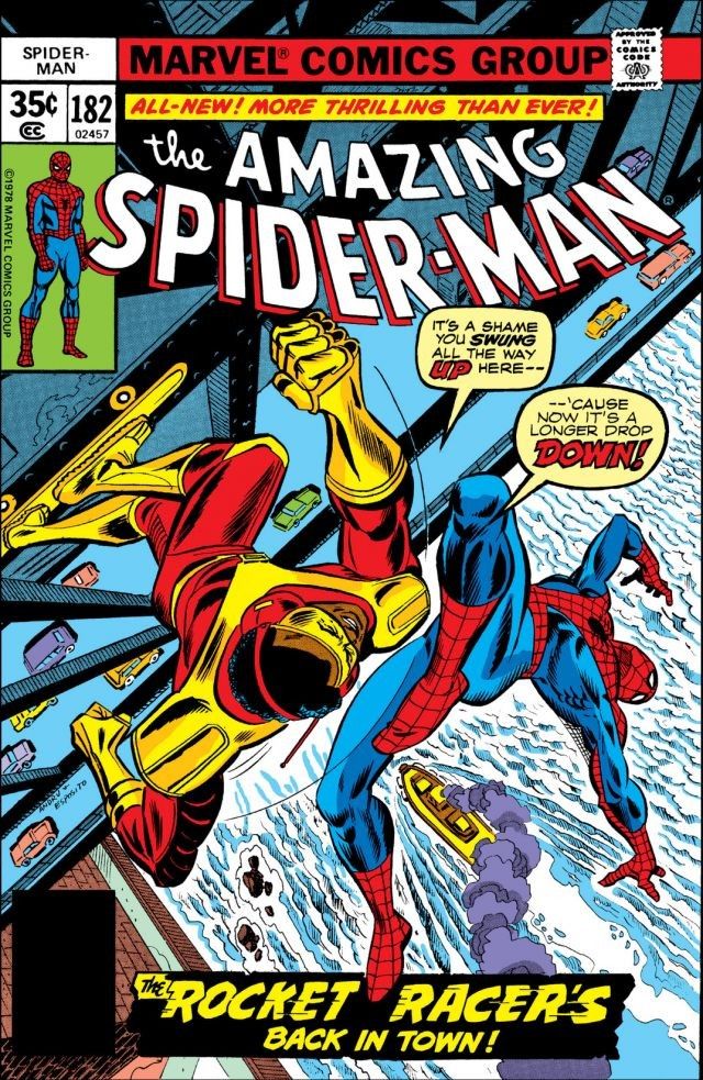 The Amazing Spider-Man #182 cover