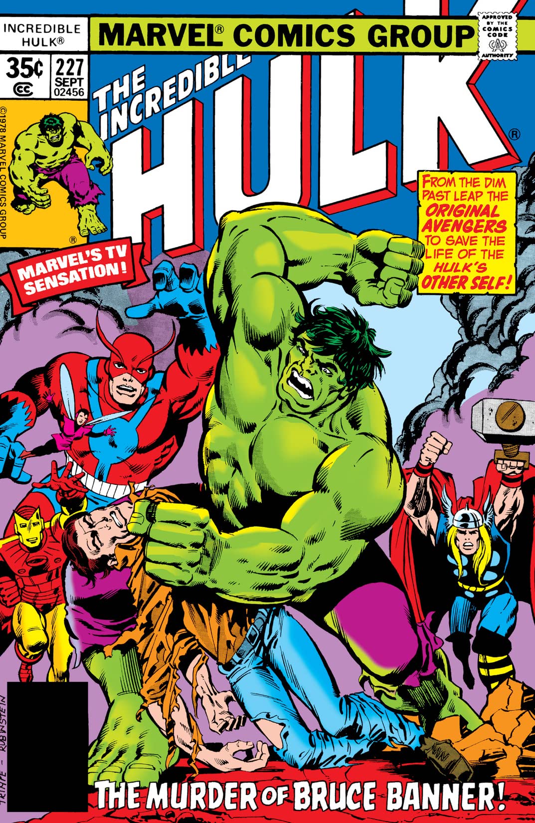 The Incredible Hulk #227 cover