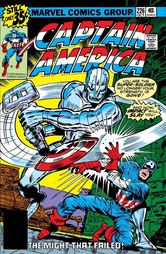 Captain America #226 cover
