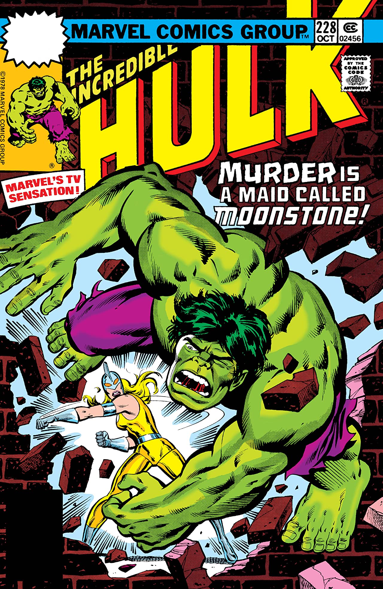 The Incredible Hulk #228 cover