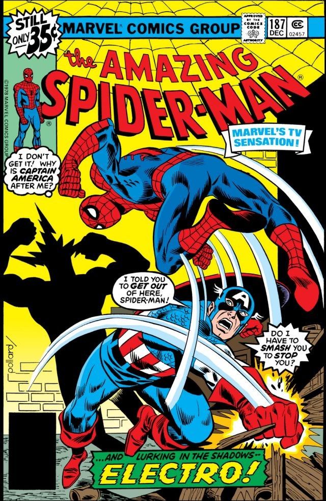 The Amazing Spider-Man #187 cover