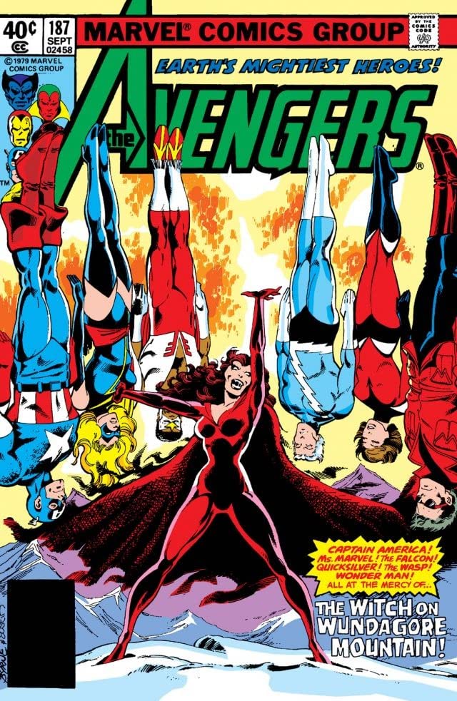 The Avengers #187 cover