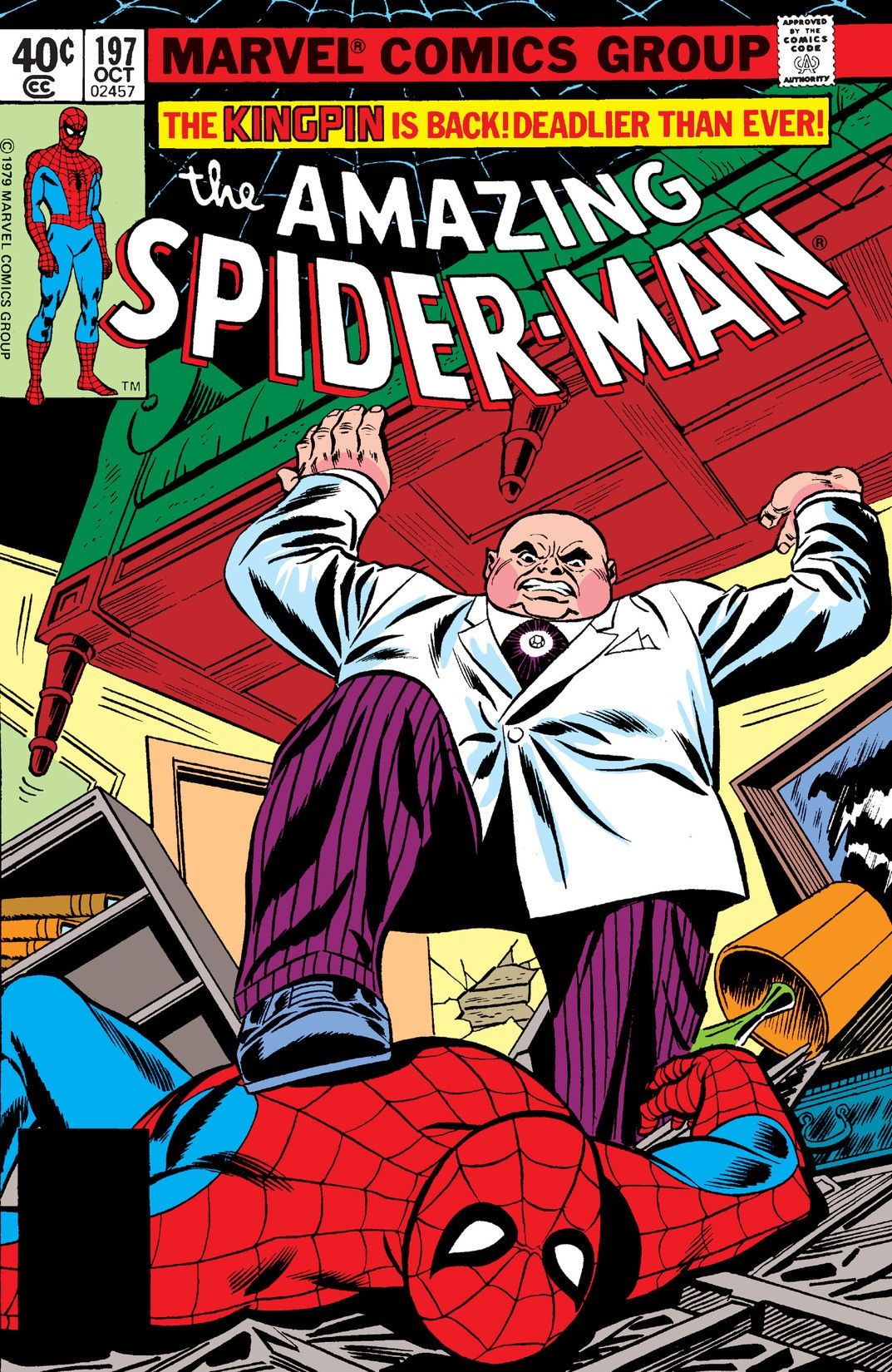 The Amazing Spider-Man #197 cover