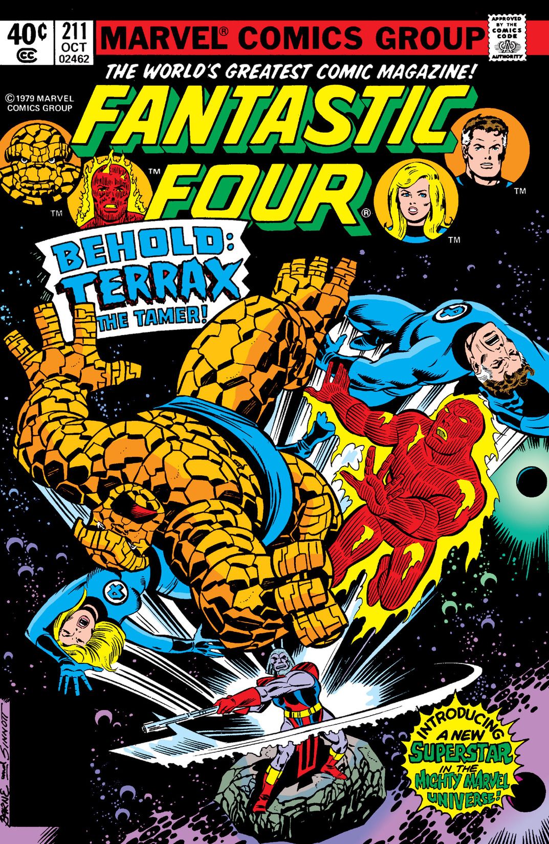 Fantastic Four #211 cover