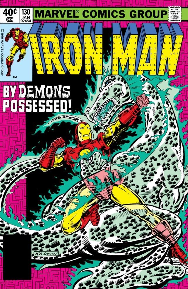 Iron Man #130 cover