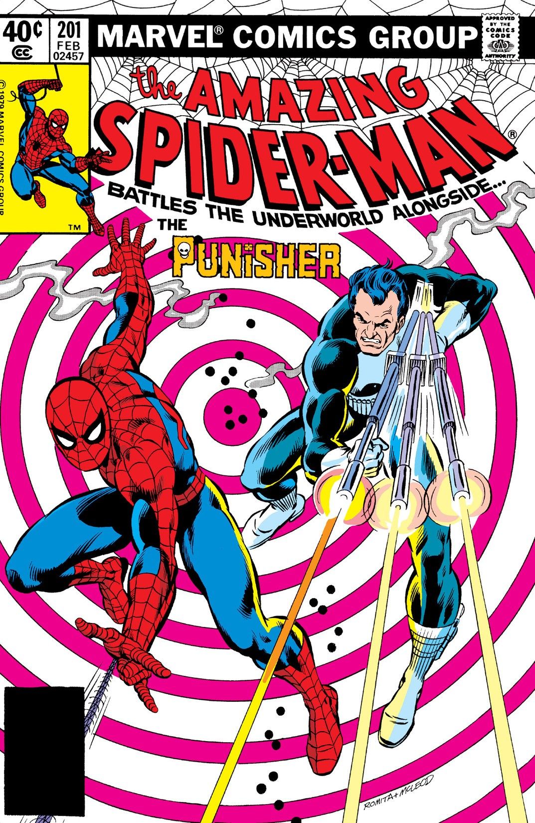The Amazing Spider-Man #201 cover