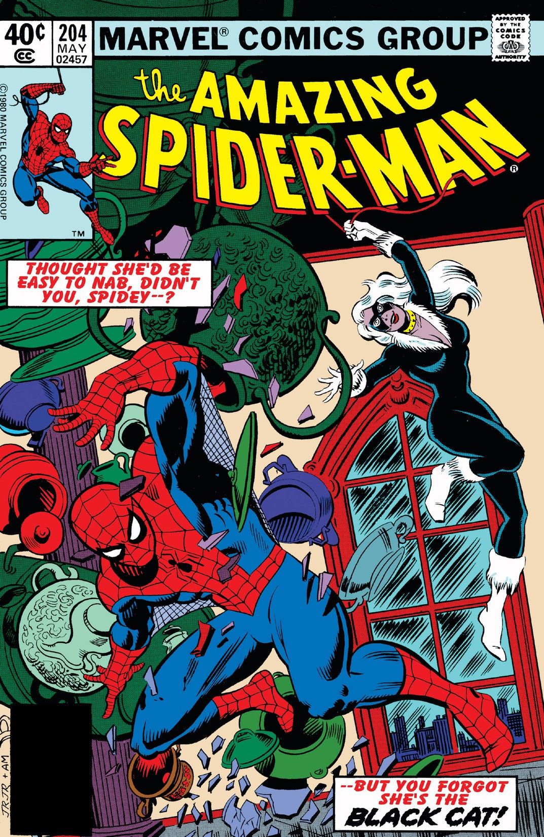 The Amazing Spider-Man #204 cover