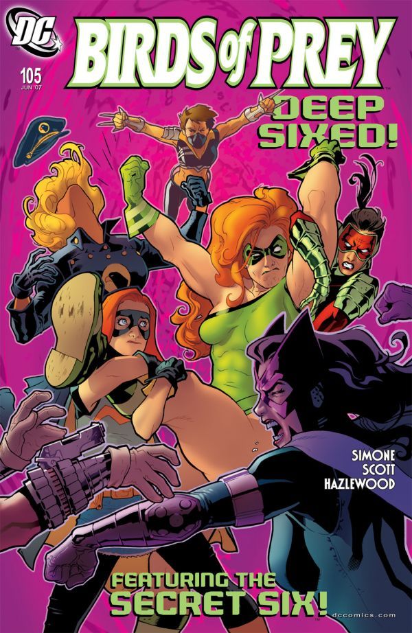 Birds of Prey #105 cover