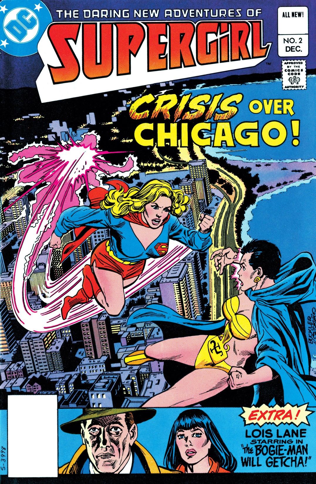 The Daring New Adventures of Supergirl #2 cover