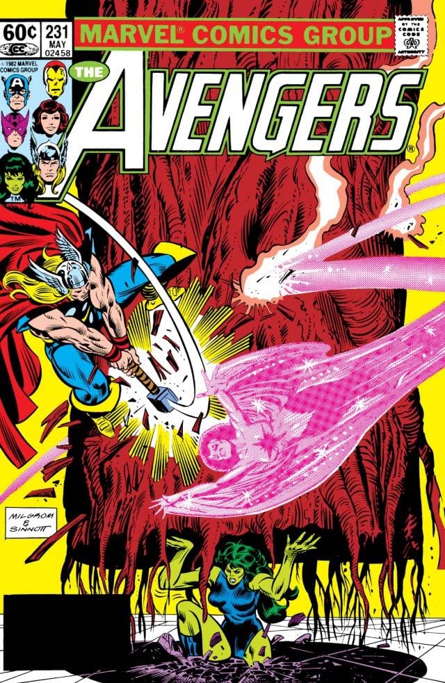 The Avengers #231 cover