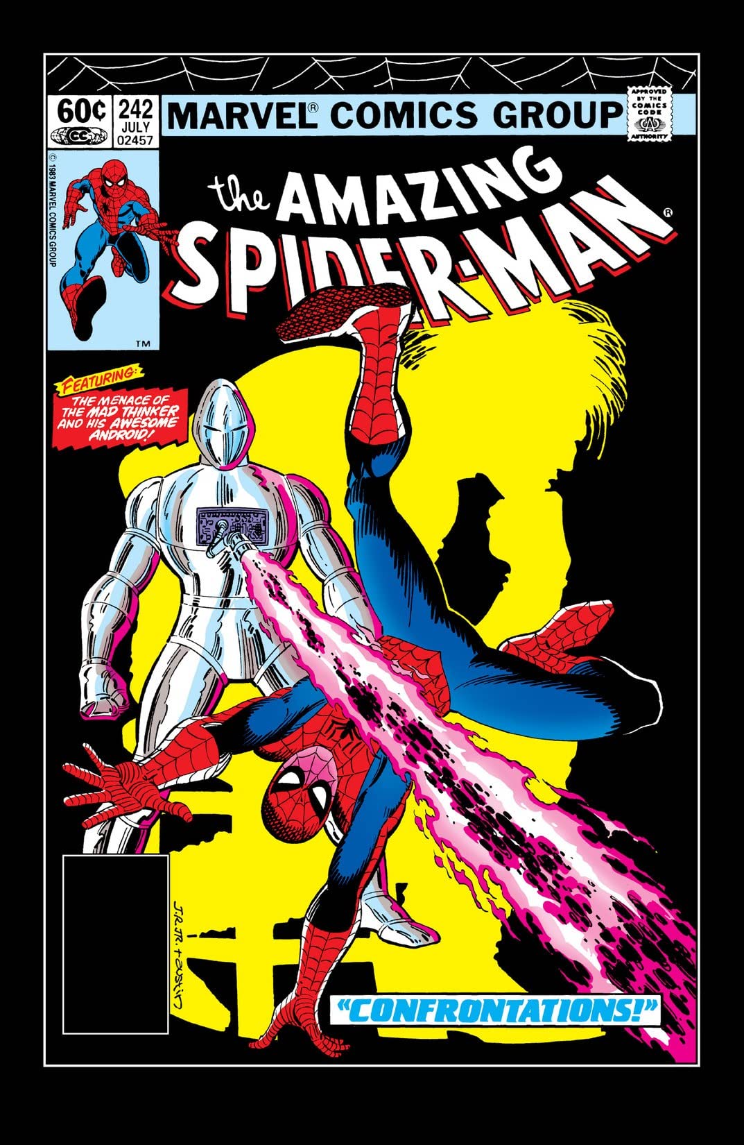 The Amazing Spider-Man #242 cover