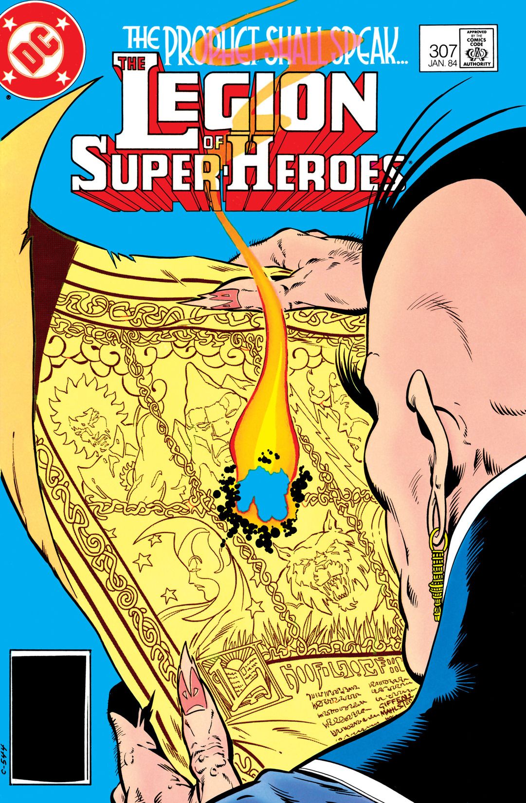 The Legion of Super-Heroes #307 cover