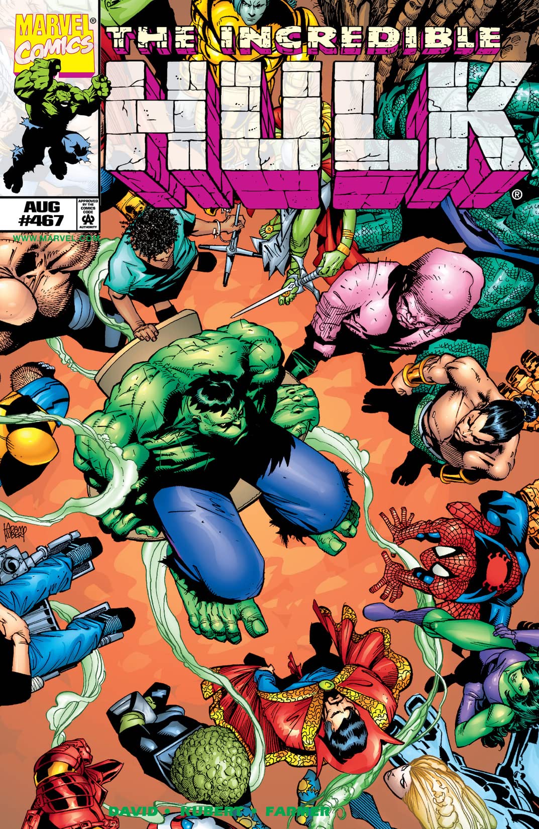 The Incredible Hulk #467 cover