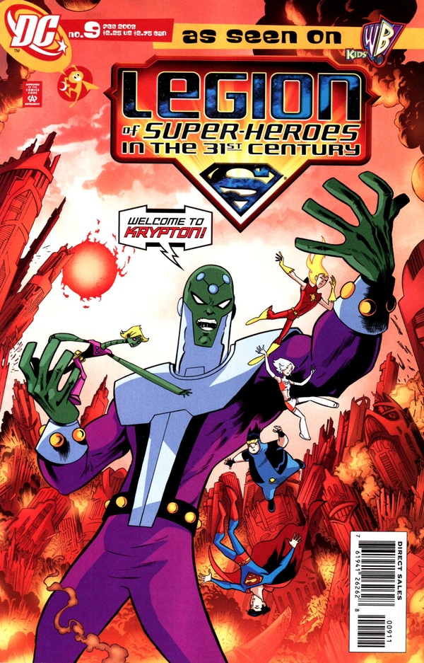 The Legion of Super-Heroes in the 31st Century #9 cover
