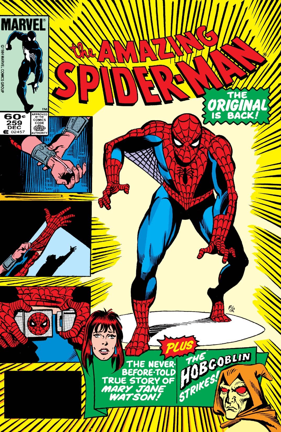 The Amazing Spider-Man #259 cover