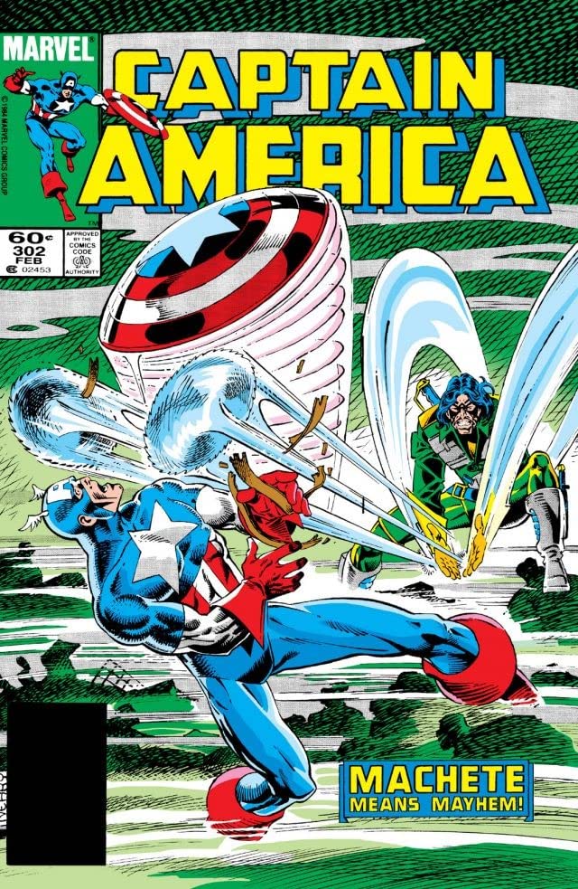 Captain America #302 cover