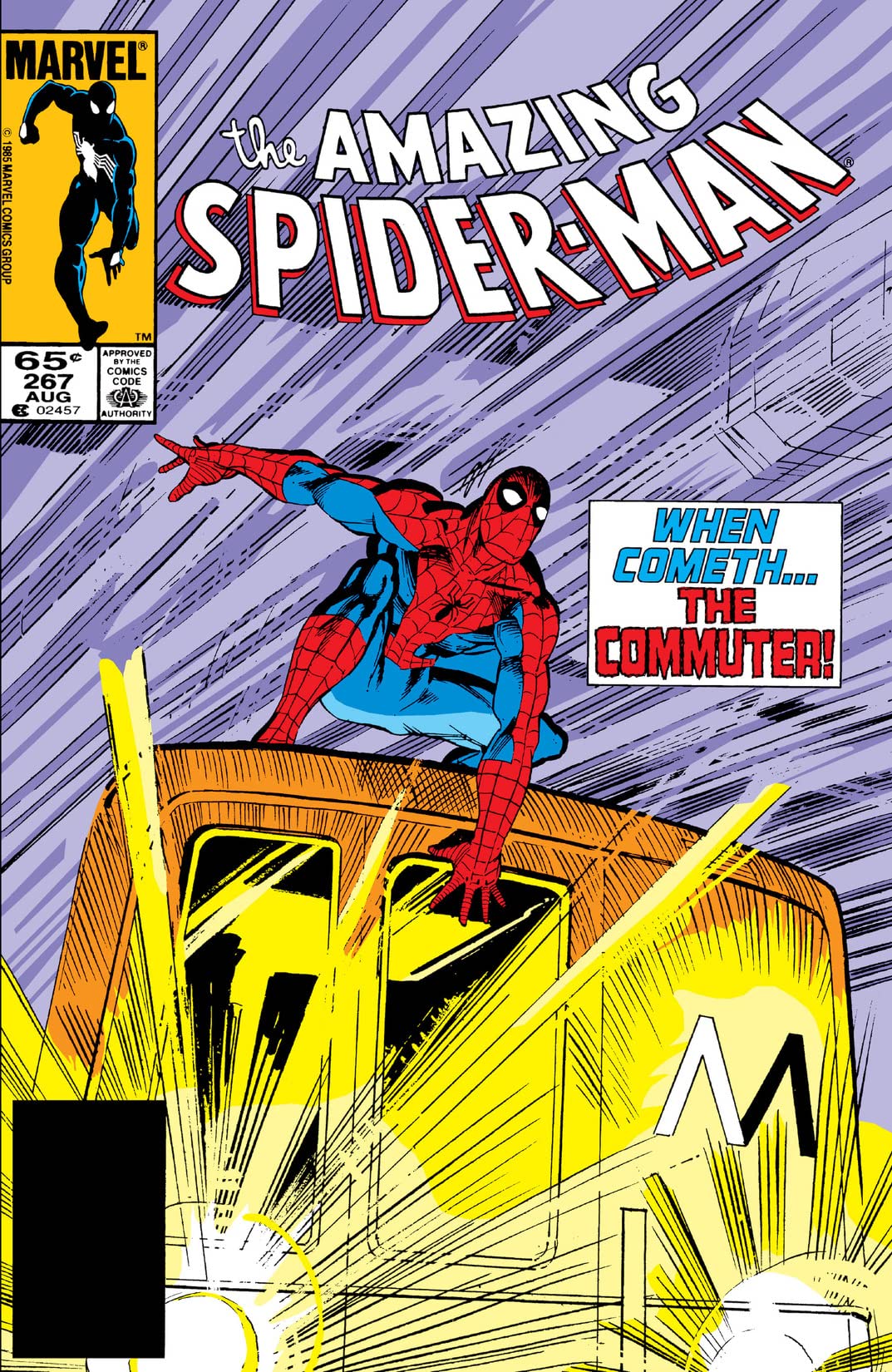 The Amazing Spider-Man #267 cover