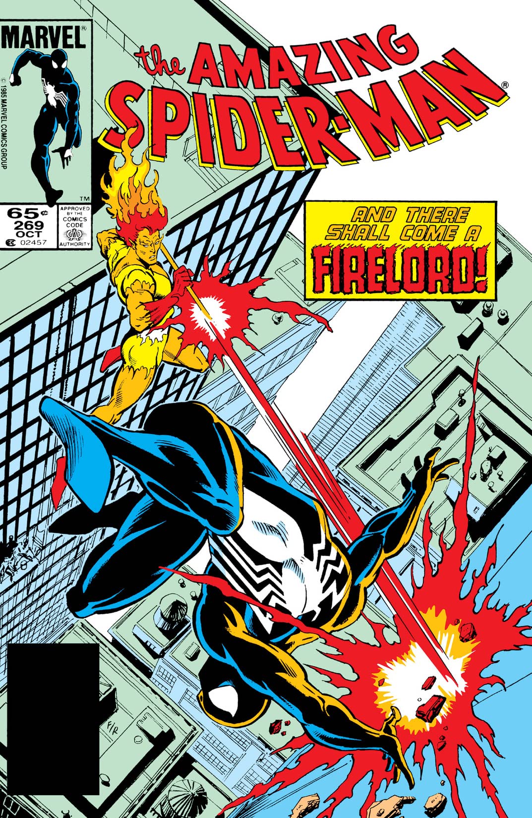 The Amazing Spider-Man #269 cover