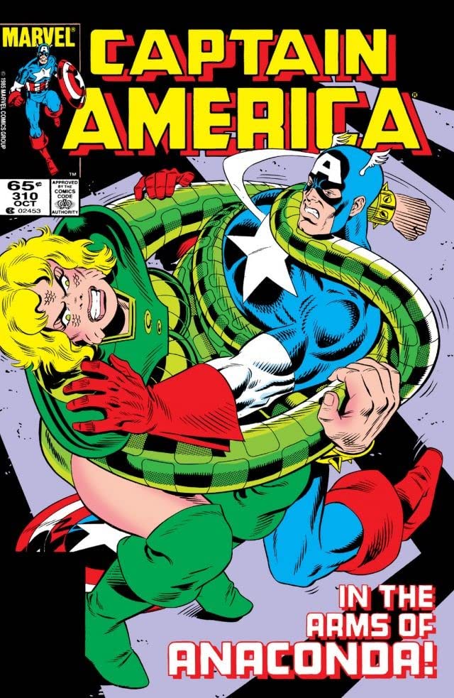 Captain America #310 cover