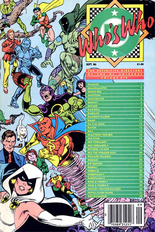 Who's Who: The Definitive Directory of the DC Universe #19