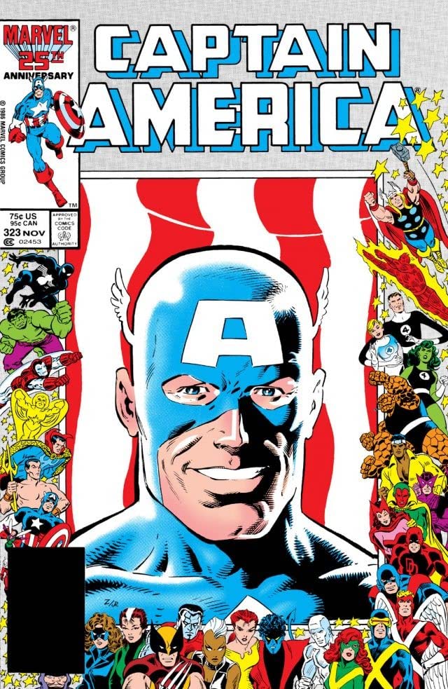 Captain America #323 cover