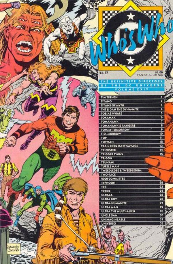 Who's Who: The Definitive Directory of the DC Universe #24