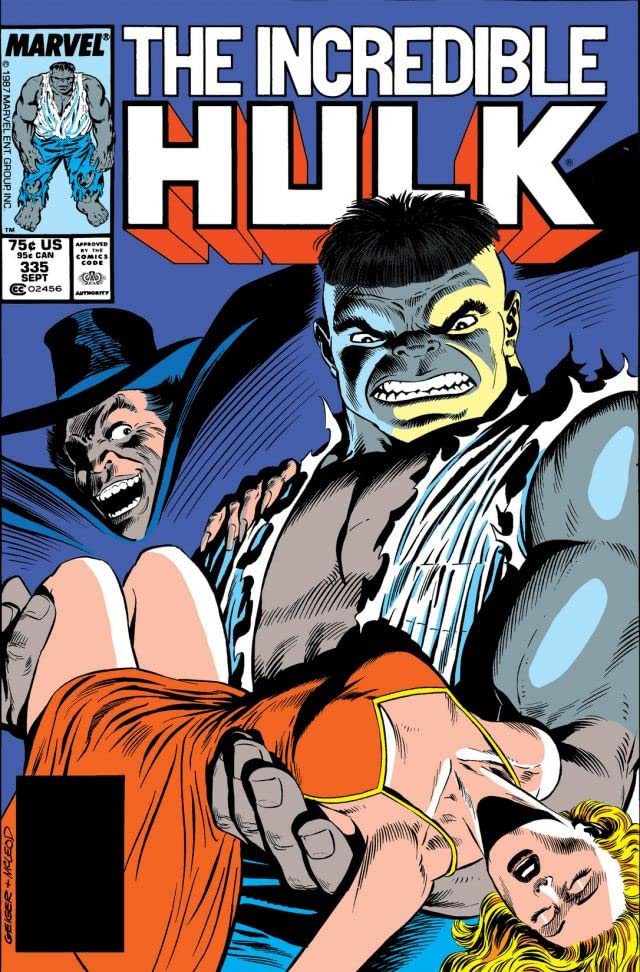 The Incredible Hulk #335 cover