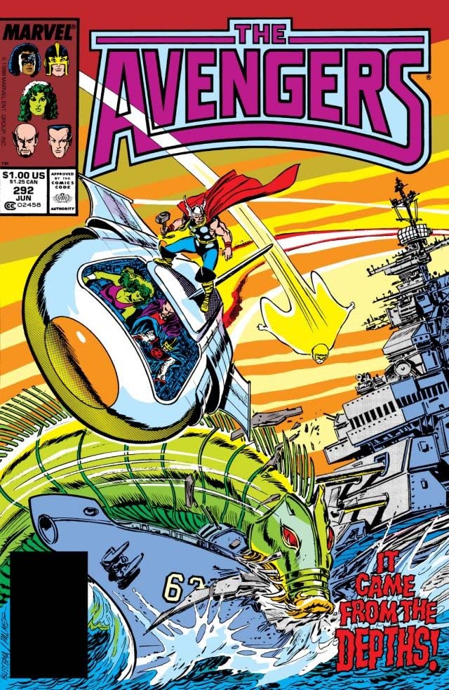 The Avengers #292 cover