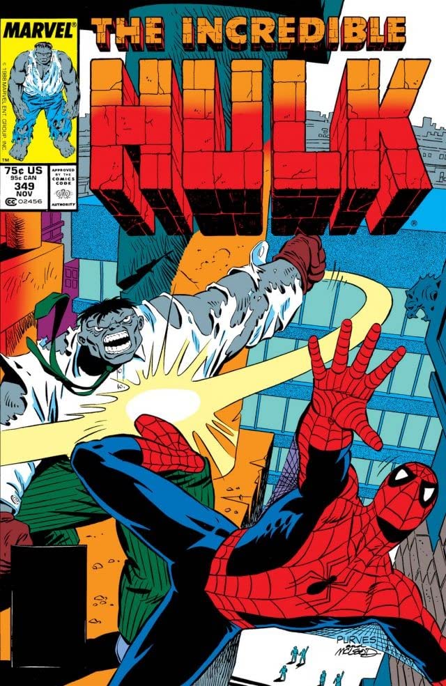 The Incredible Hulk #349 cover