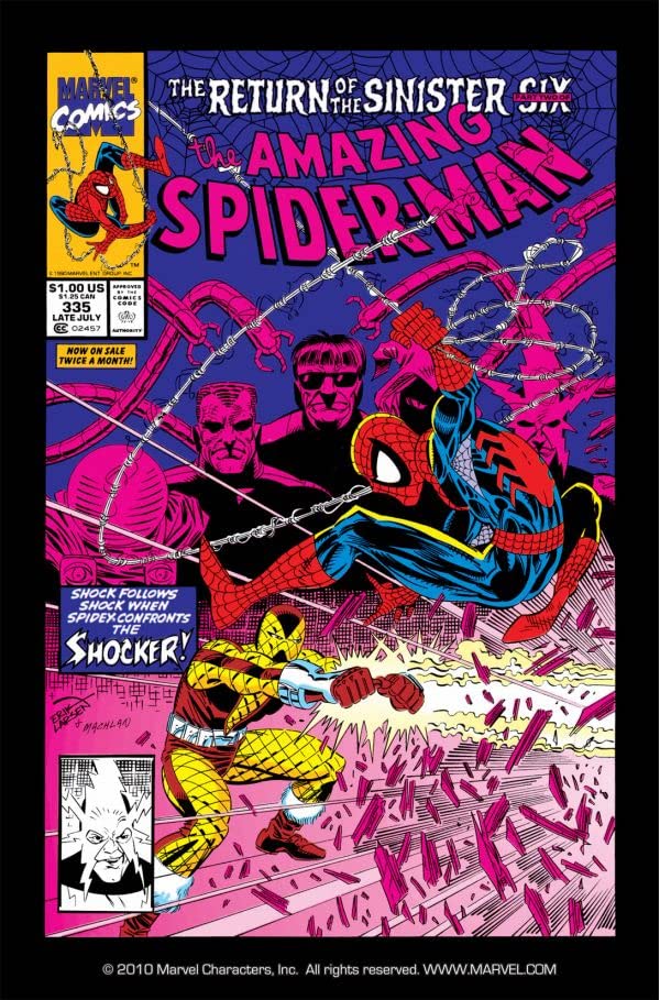 The Amazing Spider-Man #335 cover
