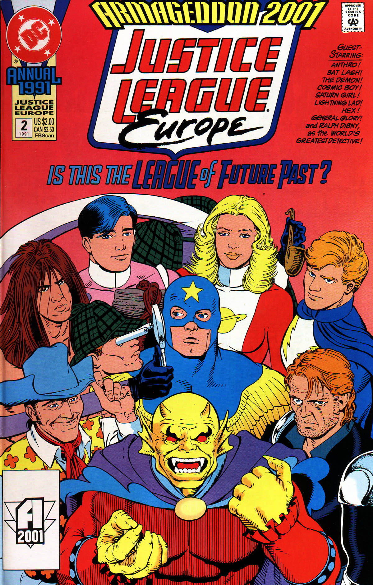 Justice League Europe Annual #2