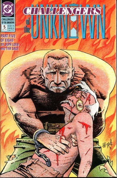 Challengers of the Unknown #5 cover