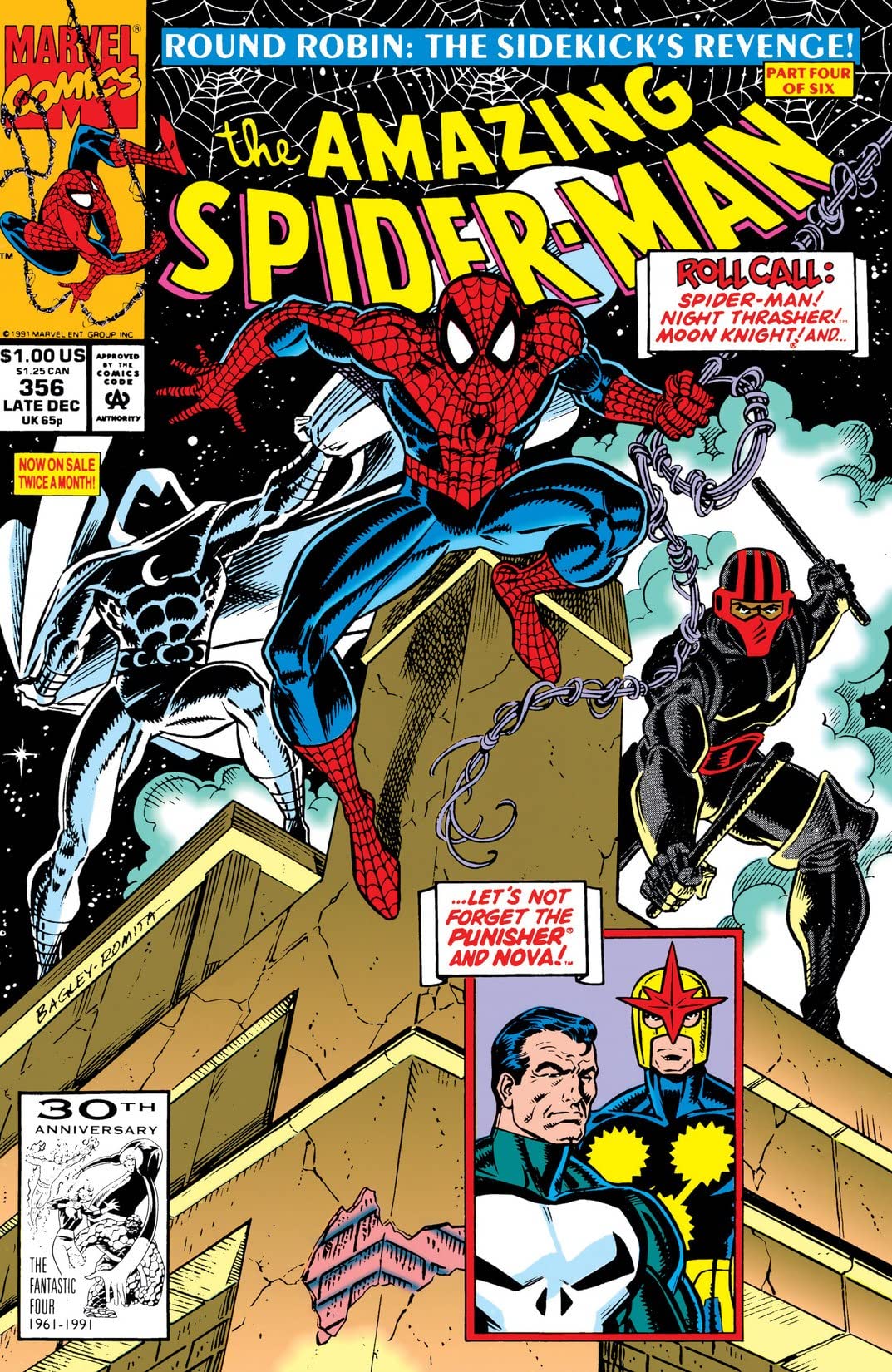 The Amazing Spider-Man #356 cover